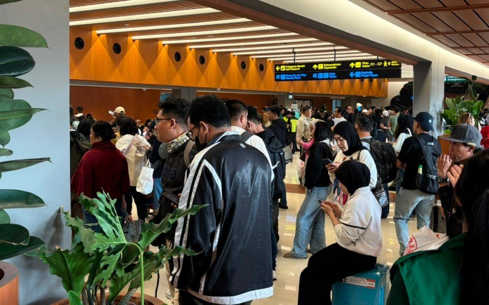 Seluruh Penerbangan Dibatalkan Akibat Erupsi Anak Krakatau, Begini Suasana di Bandara Soetta