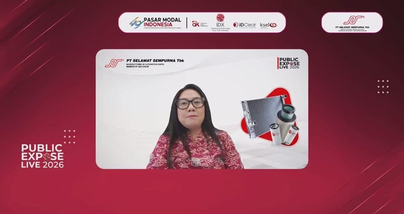 PT Selamat Sempurna Tbk (SMSM) mencatat pertumbuhan kinerja yang sehat pada semester I-2026 di tengah kondisi yang menantang. (Foto: iNews Media/Tangguh Yudha)