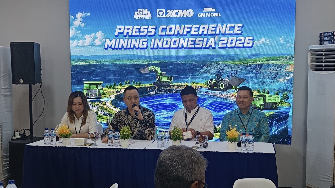 GM Tractors Kenalkan Lini Alat Berat dan Truk Listrik Tambang Terbaru di Mining Indonesia 2026 (FOTO:Dok Ist)