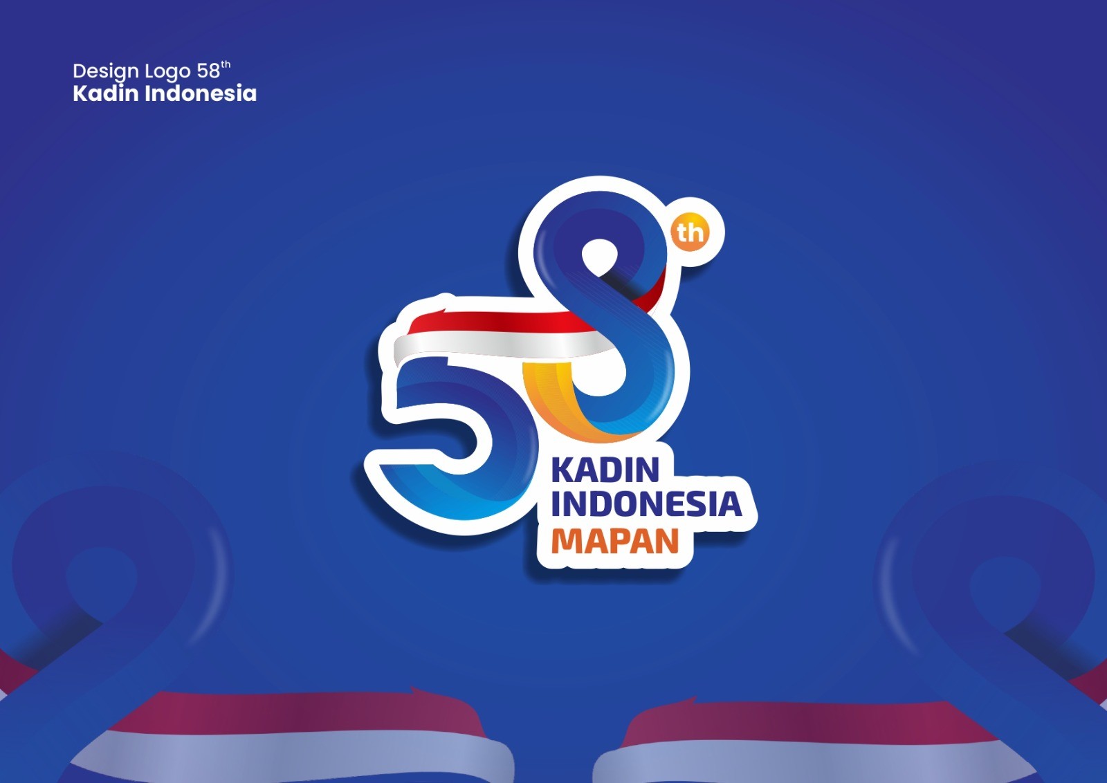 Logo HUT ke-58 Kadin Indonesia Meluncur, Ini Rupa Desain Beserta Maknanya. (Foto Istimewa)