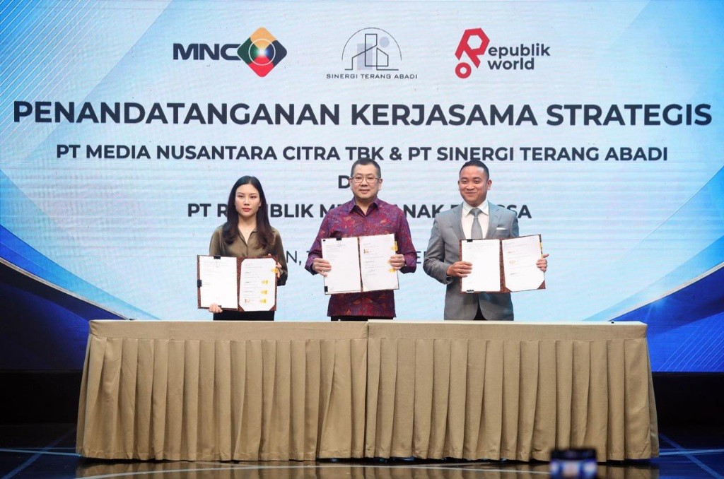 RMAB, MNCN, dan STA Teken Kerja Sama, Norman Joesoef: Industri Media Punya Prospek Jangka Panjang. Foto: iNews Media Group.