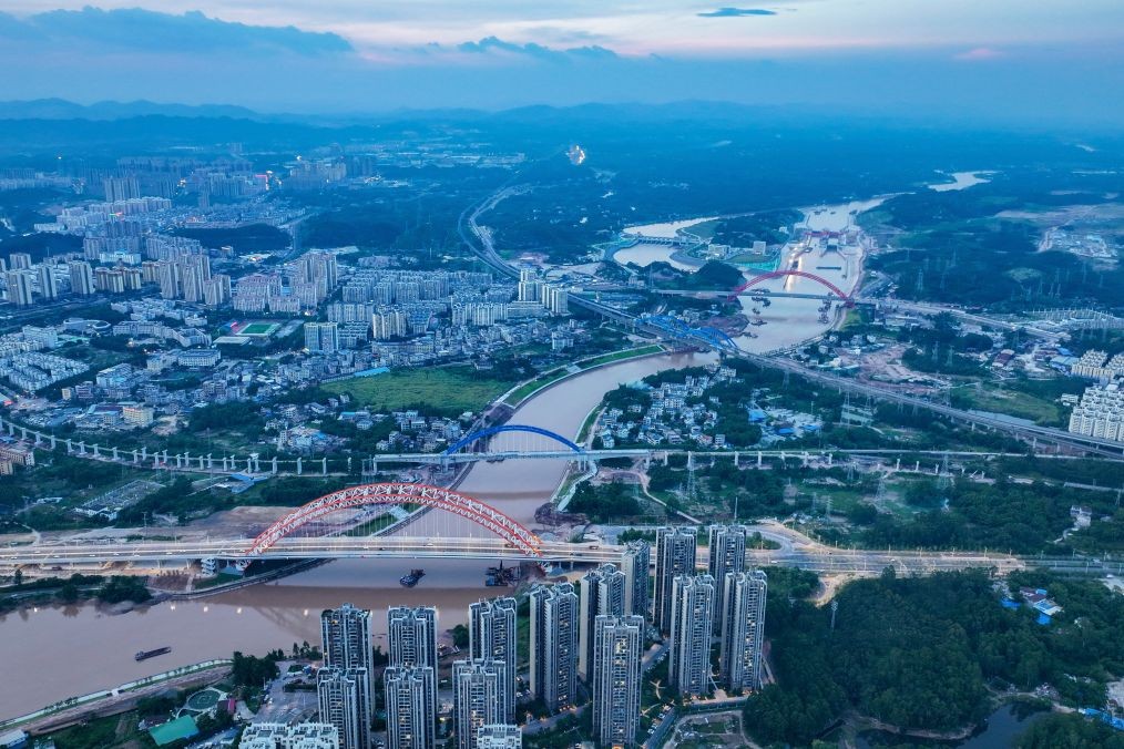 China Resmikan Terusan Pinglu, Tingkatkan Konektivitas dengan ASEAN. (Foto: China Daily)
