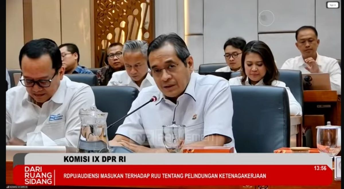 Ada Ancaman Pidana di RUU Ketenagakerjaan, Kadin: Risiko Sangat Besar Bagi Investor. (Foto: Dok. TV Parlemen)