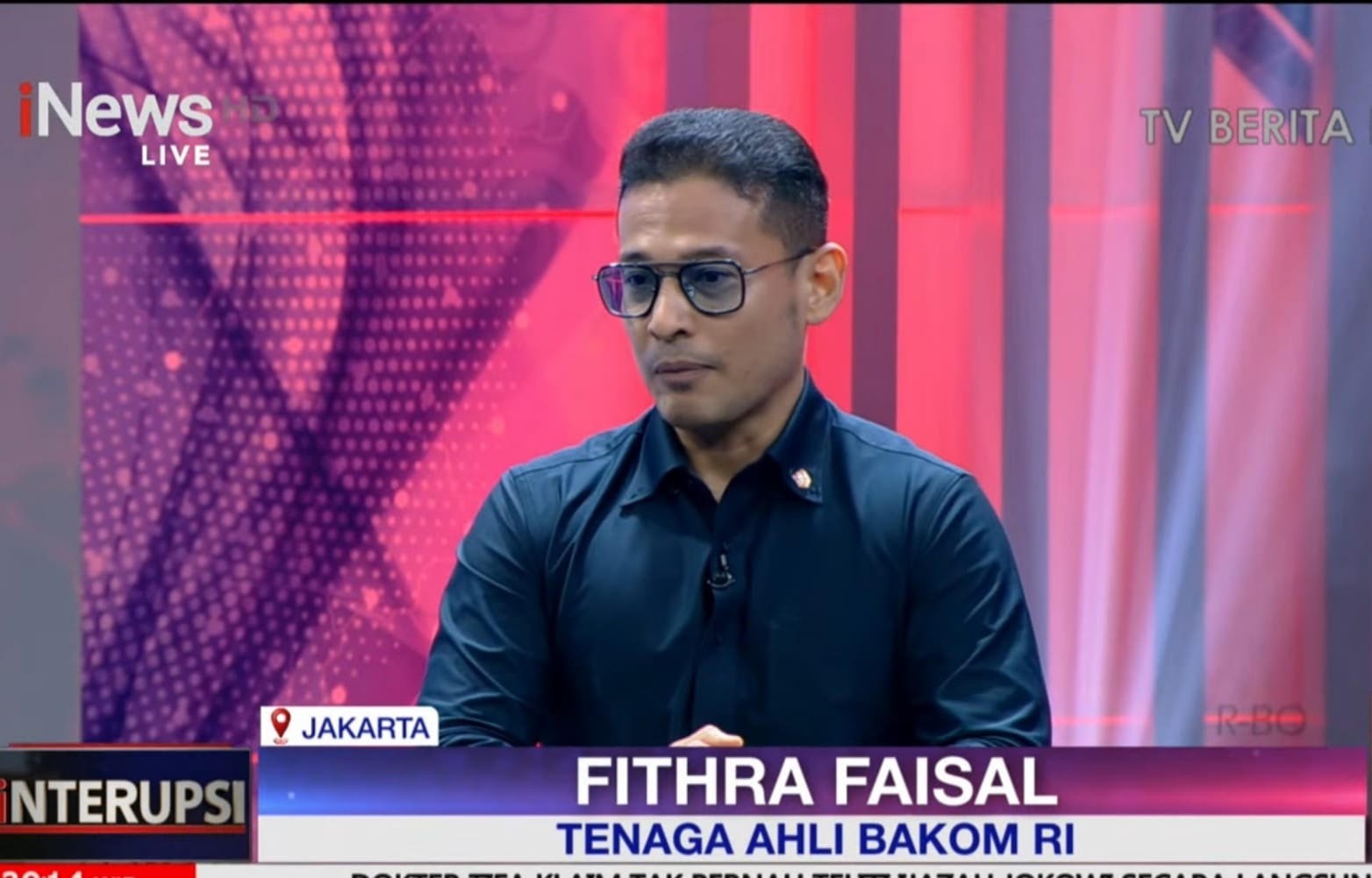 Bakom RI Ungkap Pencopotan Purbaya Sebagai Menkeu Bukan Karena Kinerjanya Buruk. (Foto: iNews Media Group)