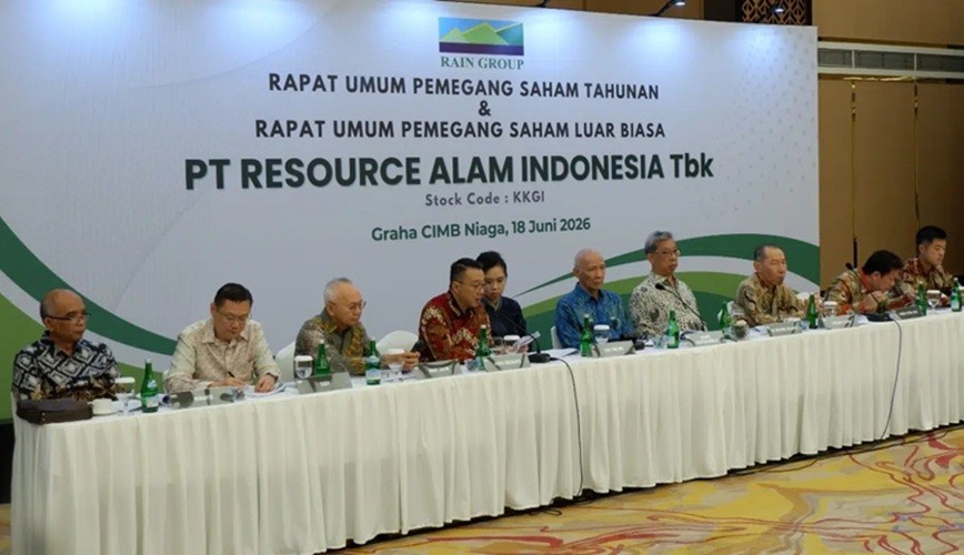 PT Resource Alam Indonesia Tbk (KKGI) resmi menunjuk Wimpi Salim sebagai Direktur Utama baru perseroan menggantikan Pintarso Adijanto. (Foto: Ist)