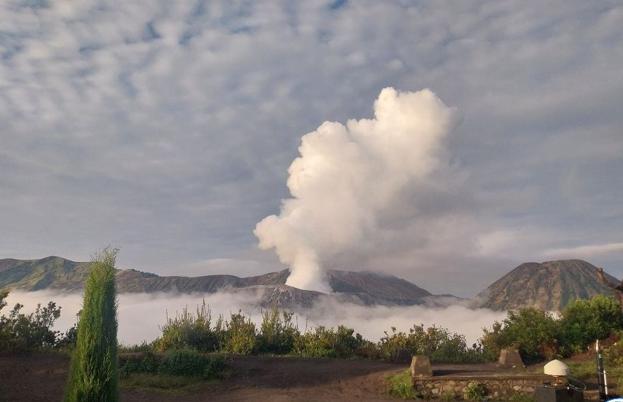 Penanganan Kebakaran Rampung, Kawasan Wisata Gunung Bromo Kembali Dibuka. (Foto: MNC Media/Avirista)