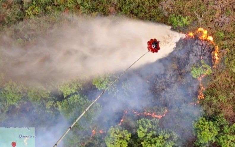 Tangani Karhutla di Enam Provinsi, BNPB Gencarkan Water Bombing 
