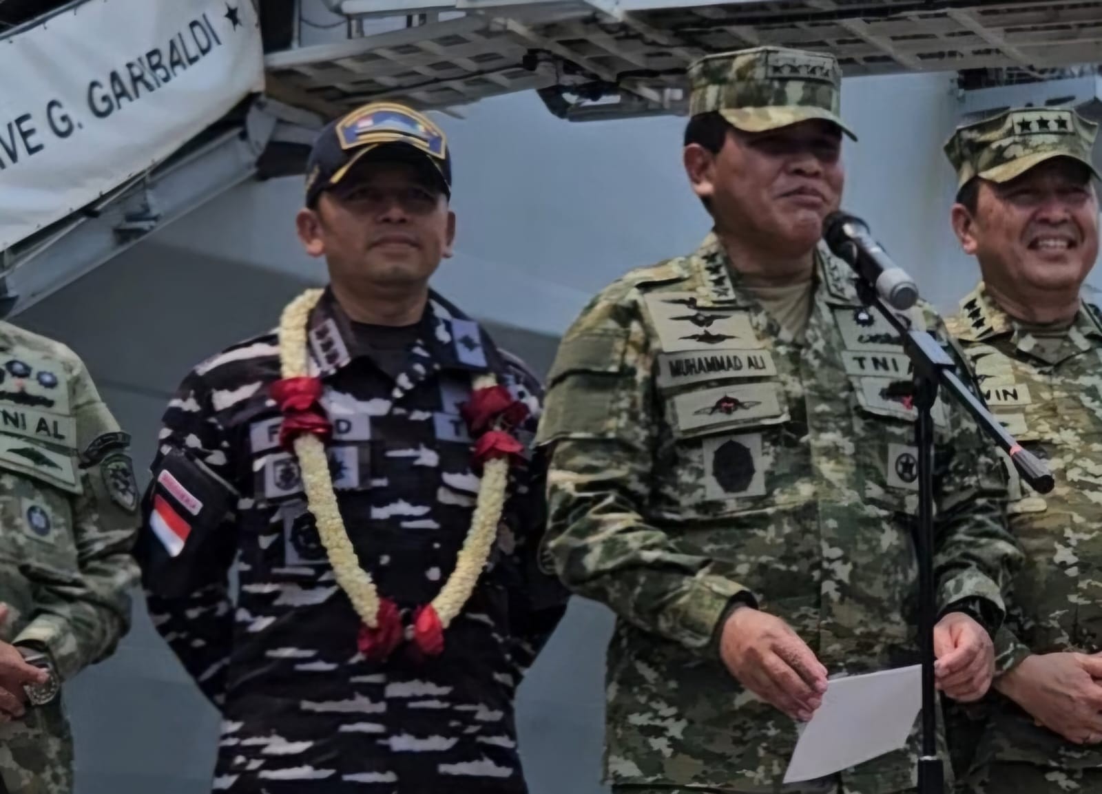 Cerita Kolonel Fuad Berlayar dengan Giuseppe Garibaldi, Jadi Calon Komandan Kapal Induk Pertama. (Foto: MNC Media)