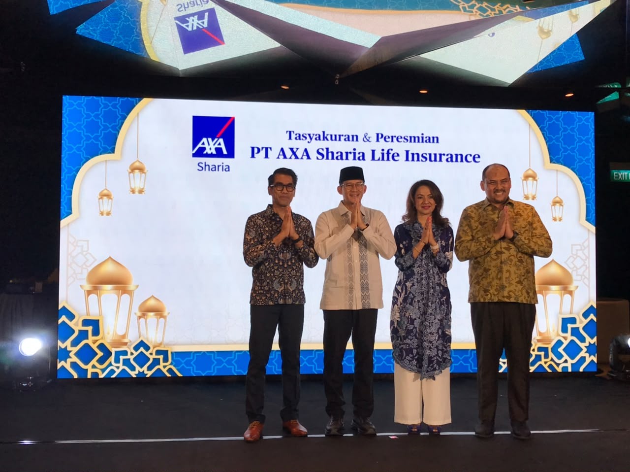 AXA Sharia Life Insurance (ASLI) Resmi Berdiri, Targetkan Perluasan Jangkauan Perlindungan. (Foto: MNC Media)