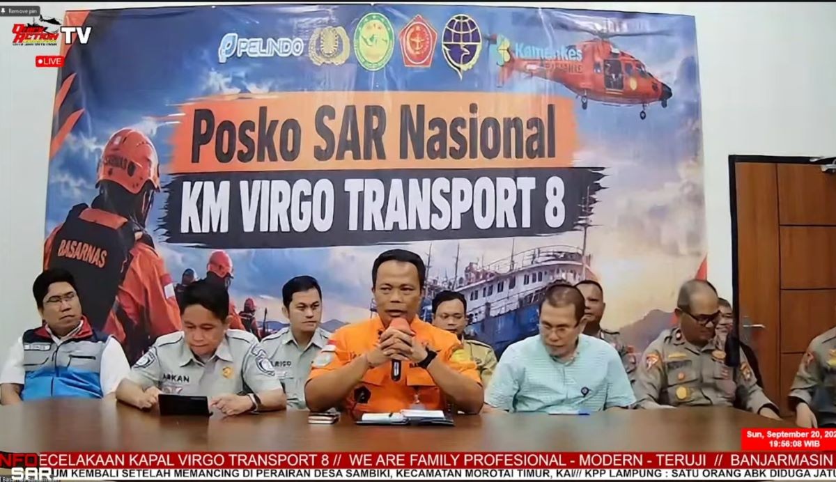 Arus Bawah Laut Kencang, Tim Penyelamat Hanya Bisa Evakuasi Satu Korban KMP Virgo Transport. (Foto: iNews Media Group)