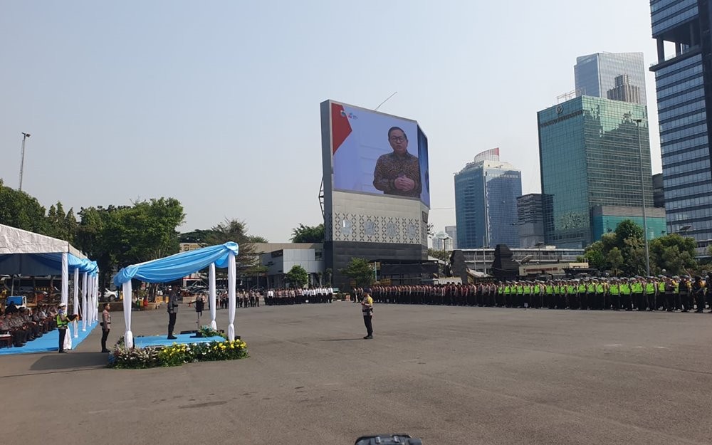 Polri Terjunkan 5.641 Personel Jaga FIFA ASEAN Cup di Jakarta dan Bandung