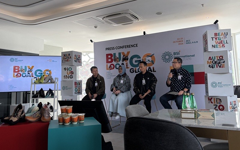 PT Bank Syariah Indonesia Tbk (BRIS) terus mengoptimalkan potensi besar industri halal melalui BSI International Expo 2026. (Foto: iNews Media/Anggie Ariesta)