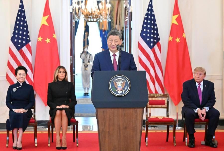 Xi Jinping Ajak Trump Kerja Sama AI. (Foto: Xinhua)
