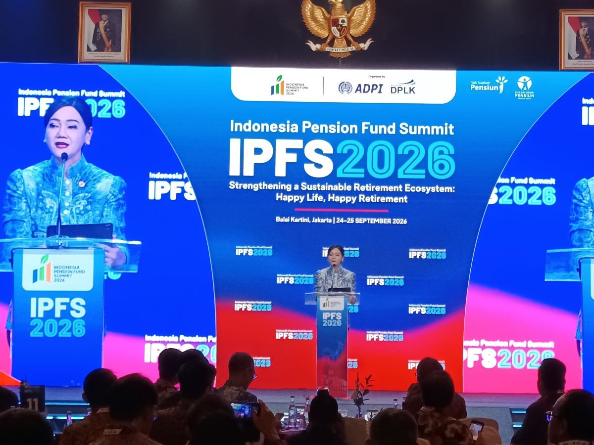 OJK Sebut Fenomena Aging Population dan Angkatan Kerja Masif Jadi Peluang Industri Dana Pensiun. (Foto: Rohman Wibowo/iNews Media Group)