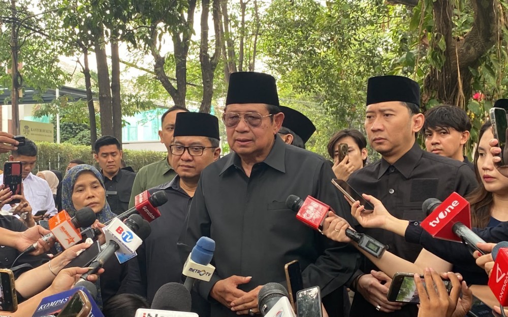Takziah ke Rumah Duka Guruh Soekarnoputra, SBY: Mas Guruh Melakukan Banyak Hal Melalui Maha Karya
