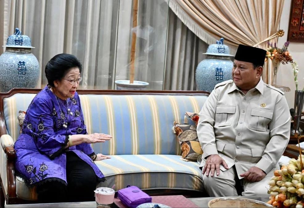 Sambangi Rumah Megawati, Prabowo Sampaikan Duka atas Wafatnya Guruh Soekarnoputra (FOTO:Dok Ist)