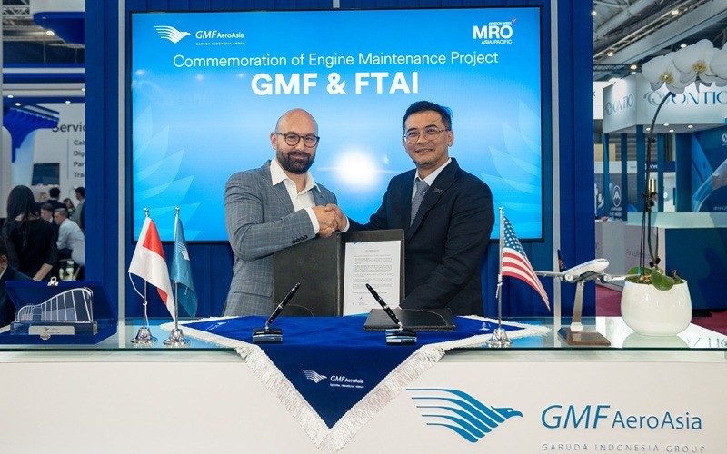 PT Garuda Maintenance Facility Aero Asia Tbk (GMFI) memperkuat kapabilitas perseroan dalam mengembangkan layanan MRO. (Foto: Ist)