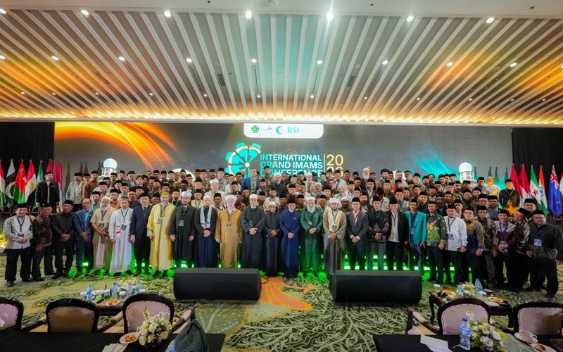Menteri Agama, Nasaruddin Umar terpilih sebagai Ketua Grand Imam Sedunia dalam ajang International Grand Imams Conference (IGIC) 2026. (Foto: Ist)
