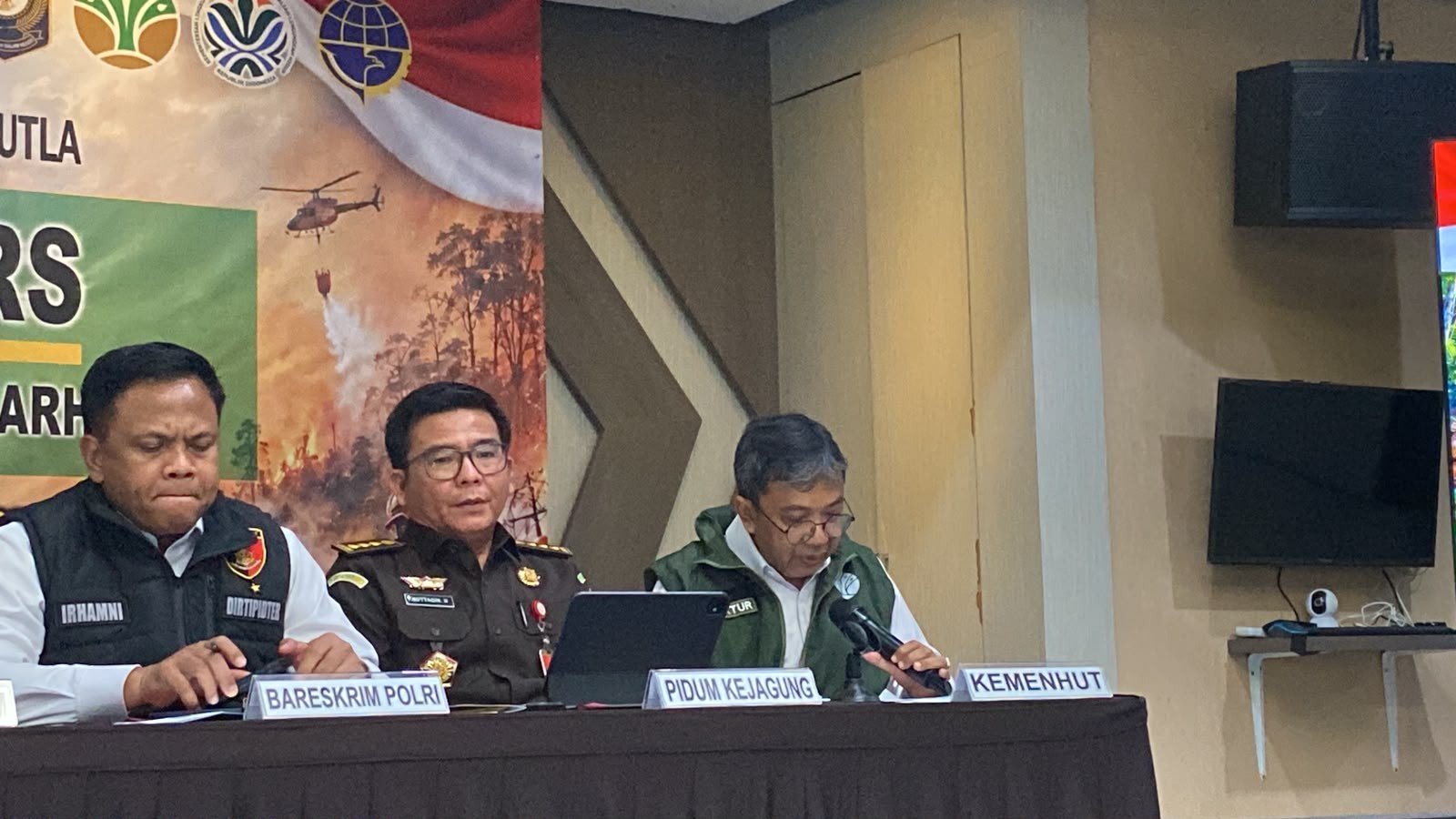 27 Tersangka Ditetapkan Terkait Karhutla, 5 Korporasi dan 22 Perorangan (FOTO:Dok Ist)