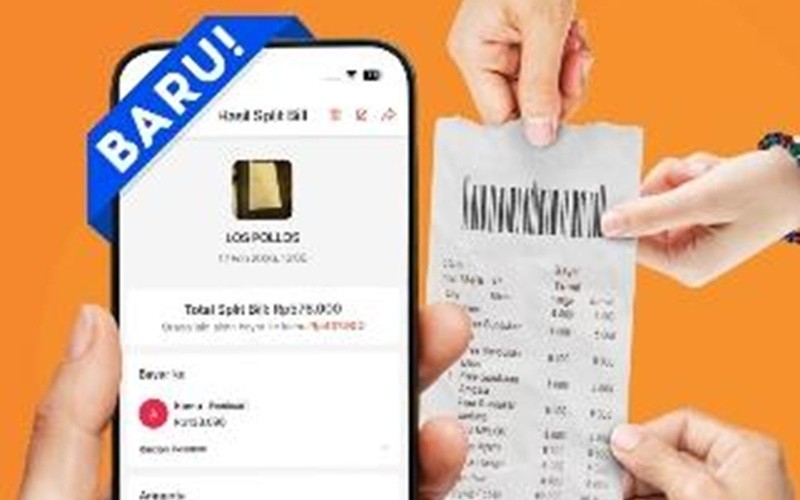 ShopeePay menghadirkan fitur Split Bill yang memungkinkan pengguna membagi tagihan bersama teman. (Foto: Ist)