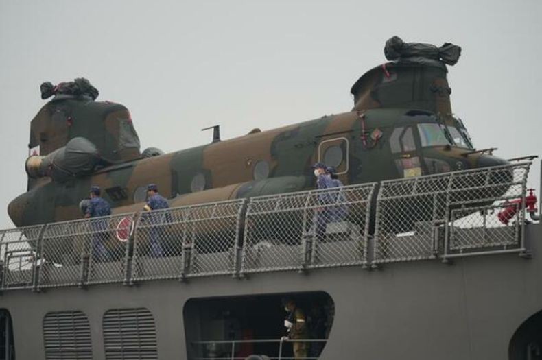 Jepang Akhiri Bantuan Pemadaman Karhutla di Kalimantan. (Foto: AP Photo/Kyodo)