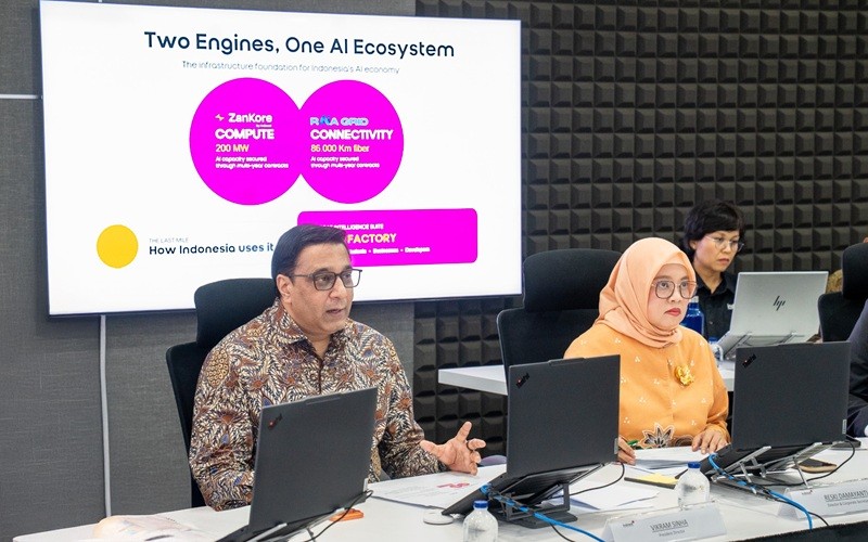 PT Indosat Tbk (ISAT) secara resmi menetapkan perpanjangan masa jabatan Presiden Direktur dan CEO, Vikram Sinha hingga 2032. (Foto: Ist)