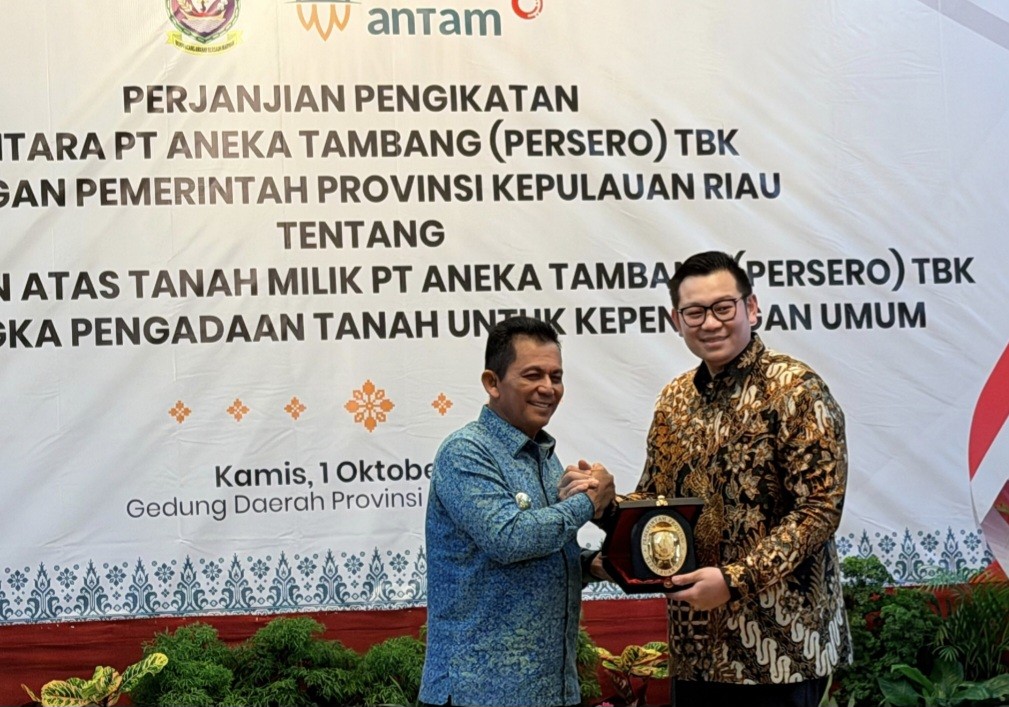 ANTM dan Pemprov Kepulauan Riau Perkuat Penyediaan Fasilitas Publik (FOTO:Dok Ist)