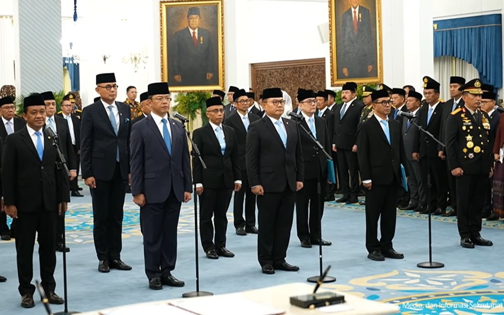 Ini Deretan Menteri dan Pejabat yang Baru Dilantik Prabowo
