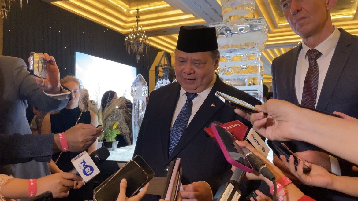 Airlangga Berharap Harga Mobil Jerman di Indonesia Bisa Lebih Bersaing dengan I-EU CEPA. (Foto: MNC Media)