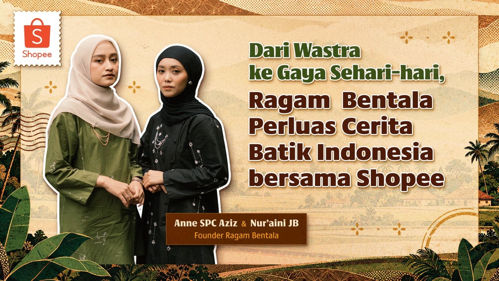 Dari Wastra ke Gaya Sehari-hari, Ragam Bentala Perluas Cerita Batik Indonesia bersama Shopee. (Foto: Shopee)