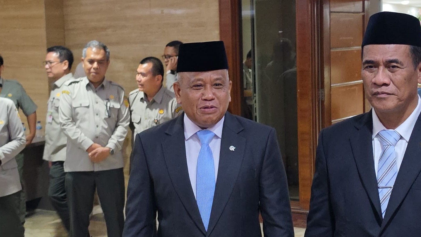 Saleh Mustafa Pastikan Mundur dari Wakasad usai Ditunjuk Jadi Wamentan. (Foto Tangguh/IMG)
