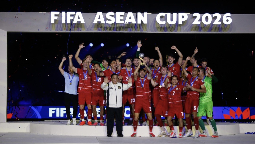 Usai Juara FIFA ASEAN Cup 2026, Timnas Indonesia Siap Fokus ke Piala Asia 2027 (FOTO:iNews Media Group)