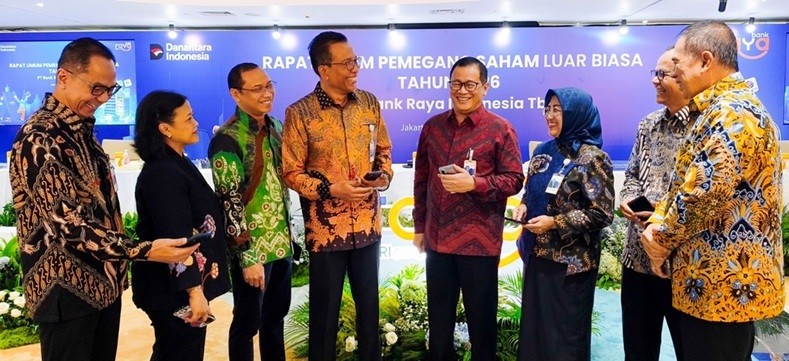 PT Bank Raya Indonesia Tbk (AGRO) melakukan perombakan susunan manajemen dengan mengangkat direktur dan komisaris yang baru. (Foto: Ist)