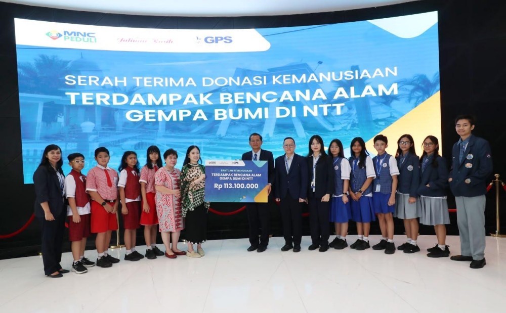 MNC Peduli kembali Salurkan Bantuan Global Prestasi School untuk Korban Bencana Alam NTT