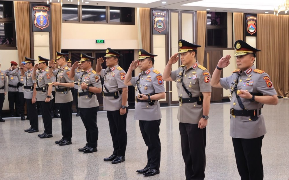 Ini Deretan Nama Kapolda Baru yang Dilantik Kapolri Suyudi 