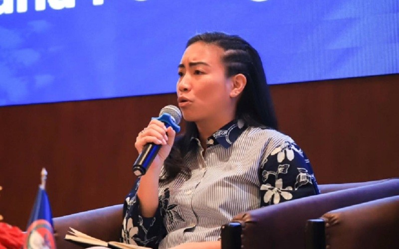 Rahayu Saraswati Djojohadikusumo mengundurkan diri dari jabatannya sebagai Komisaris Utama PT Perintis Triniti Properti Tbk (TRIN). (Foto: iNews Media Group))