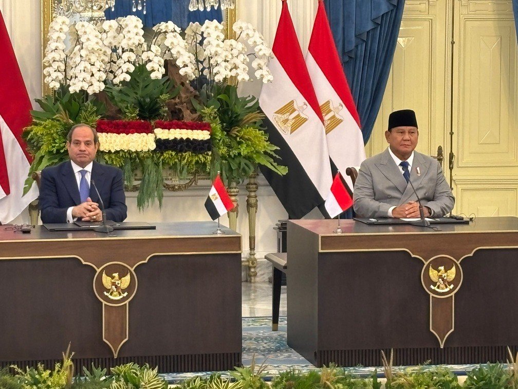 Pertemuan Bilateral dengan Mesir Hasilkan Kesepakatan, Sektor Ekonomi hingga Pertahanan. (Foto: Sekretariat Presiden)