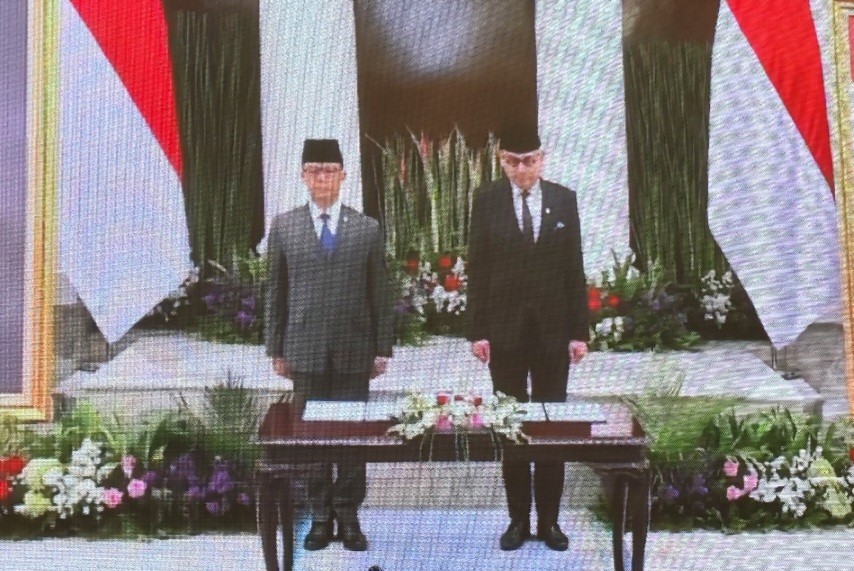 Arrmanatha Nasir Resmi Jabat Menlu Gantikan Sugiono (FOTO:Dok Ist)