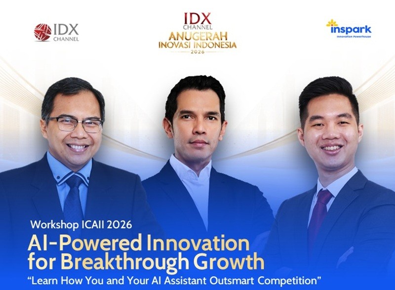 IDXChannel menghadirkan workshop “AI-Powered Innovation for Breakthrough Growth: Learn How You and Your AI Assistant Outsmart Competition”. (Foto: Ist)