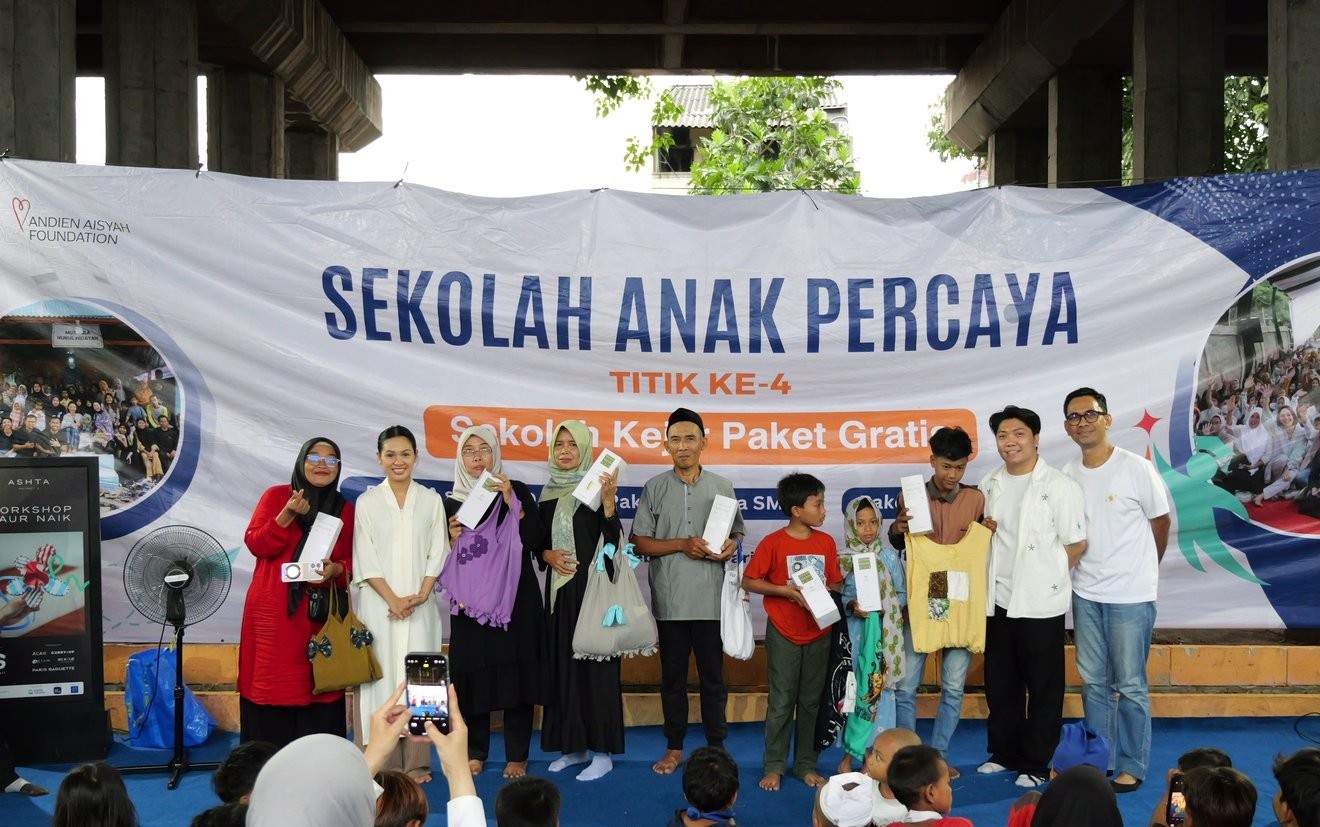 Lulus Sekolah Gratis Milik Andien, Anak Pemulung Sukses Kerja di Bank hingga Startup. (Foto: Andien Foundation)
