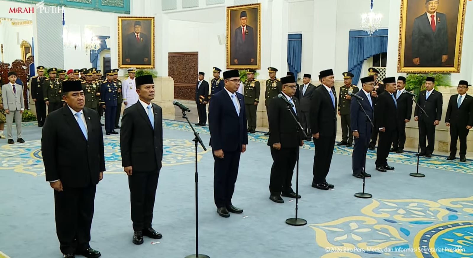Prabowo Lantik Rektor IPB Jadi Wamentan, Maulana Bungaran Jadi Wamenimipas (FOTO:Dok Ist)