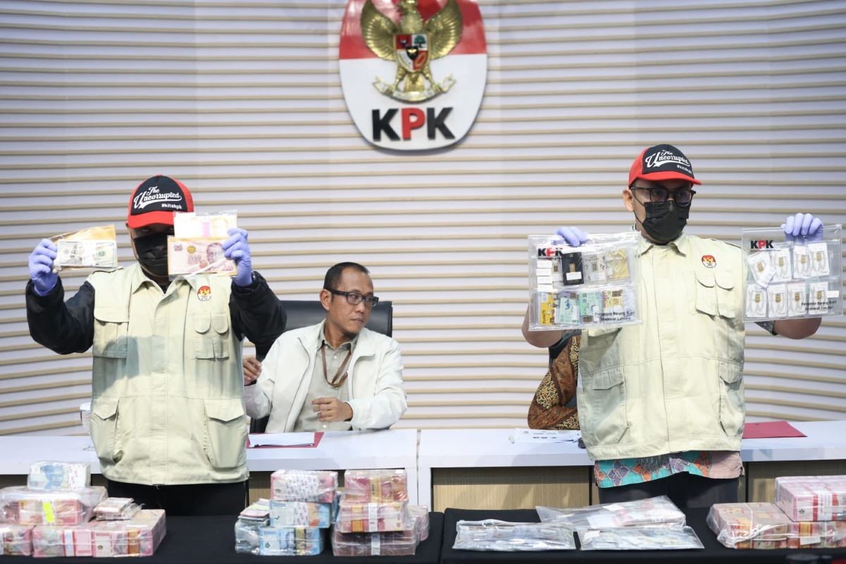Ada Dua Klaster Korupsi Dana Bencana BNPB, Dugaan Suap dan Pengadaan Rp148 Miliar. (Foto: Arief Julianto/iNews Media Group)