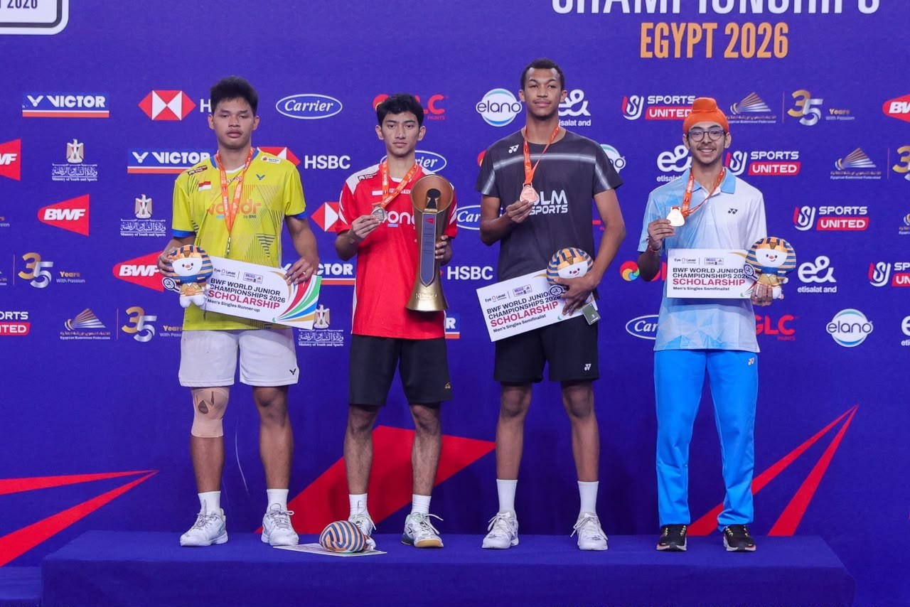 Indonesia Borong Empat Medali di WJC Kairo, BNI Apresiasi Pembinaan Talenta Muda PBSI. Foto: BNI.