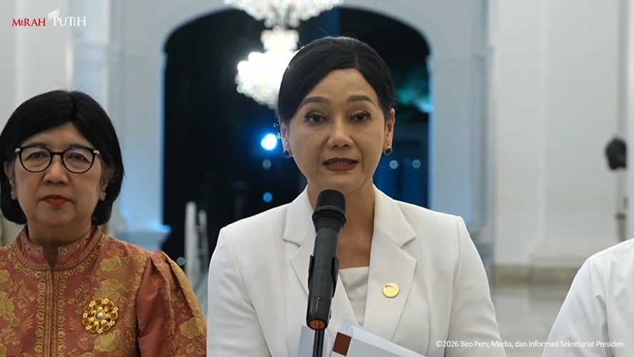 Ketua Dewan Komisioner OJK, Friderica Widyasari mengaku mendapatkan pesan khusus dari Presiden Prabowo Subianto terkait coordinated trading. (Foto: Dok. Setneg)