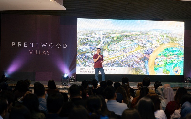 LippoLand menghadirkan Brentwood Villas @ OAZE Cikarang, hunian tiga lantai yang dirancang untuk memenuhi kebutuhan keluarga lintas generasi. (Foto: Ist)