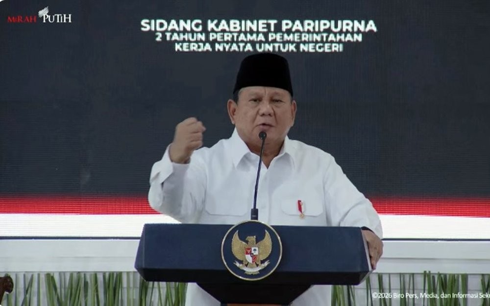 Kirim Pesan ke MSCI, Presiden Prabowo: Indonesia Tidak Takut Siapapun