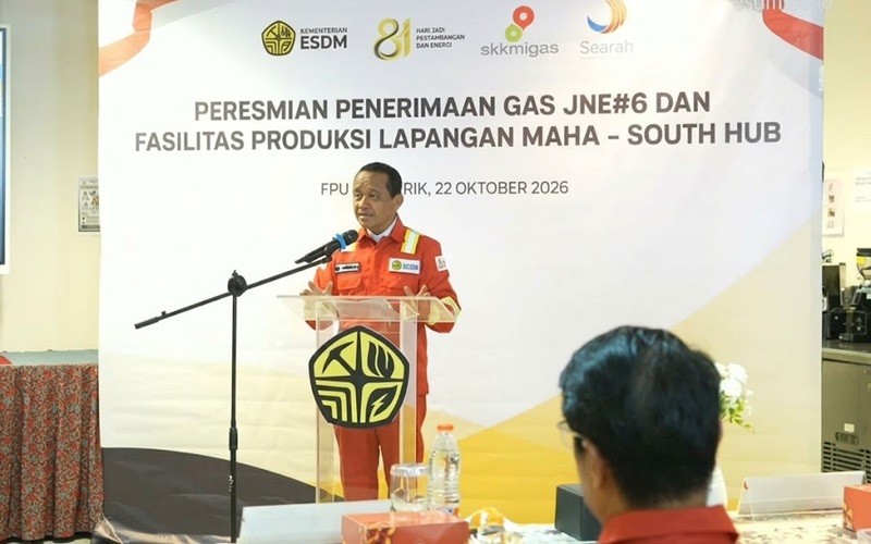 Menteri ESDM, Bahlil Lahadalia akan mengevaluasi kontrak ekspor gas dengan negara-negara yang tidak menghargai Indonesia. (Foto: Dok. ESDM)