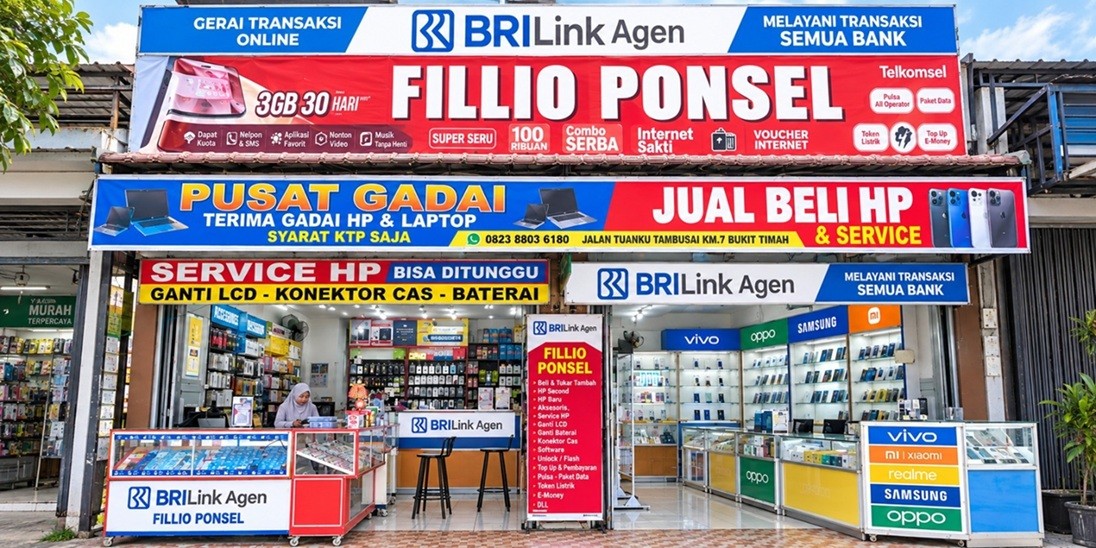 BRILink Agen Fillio Hadir hingga Pinggiran Dumai, Dekatkan Layanan Keuangan Inklusif bagi Masyarakat. (Foto Istimewa)