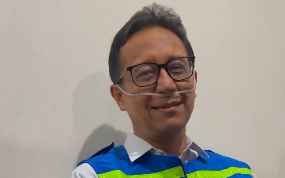 Menkes Budi Buka Suara Terkait Fotonya Pakai Tabung Oksigen saat Kunjungi Kalteng