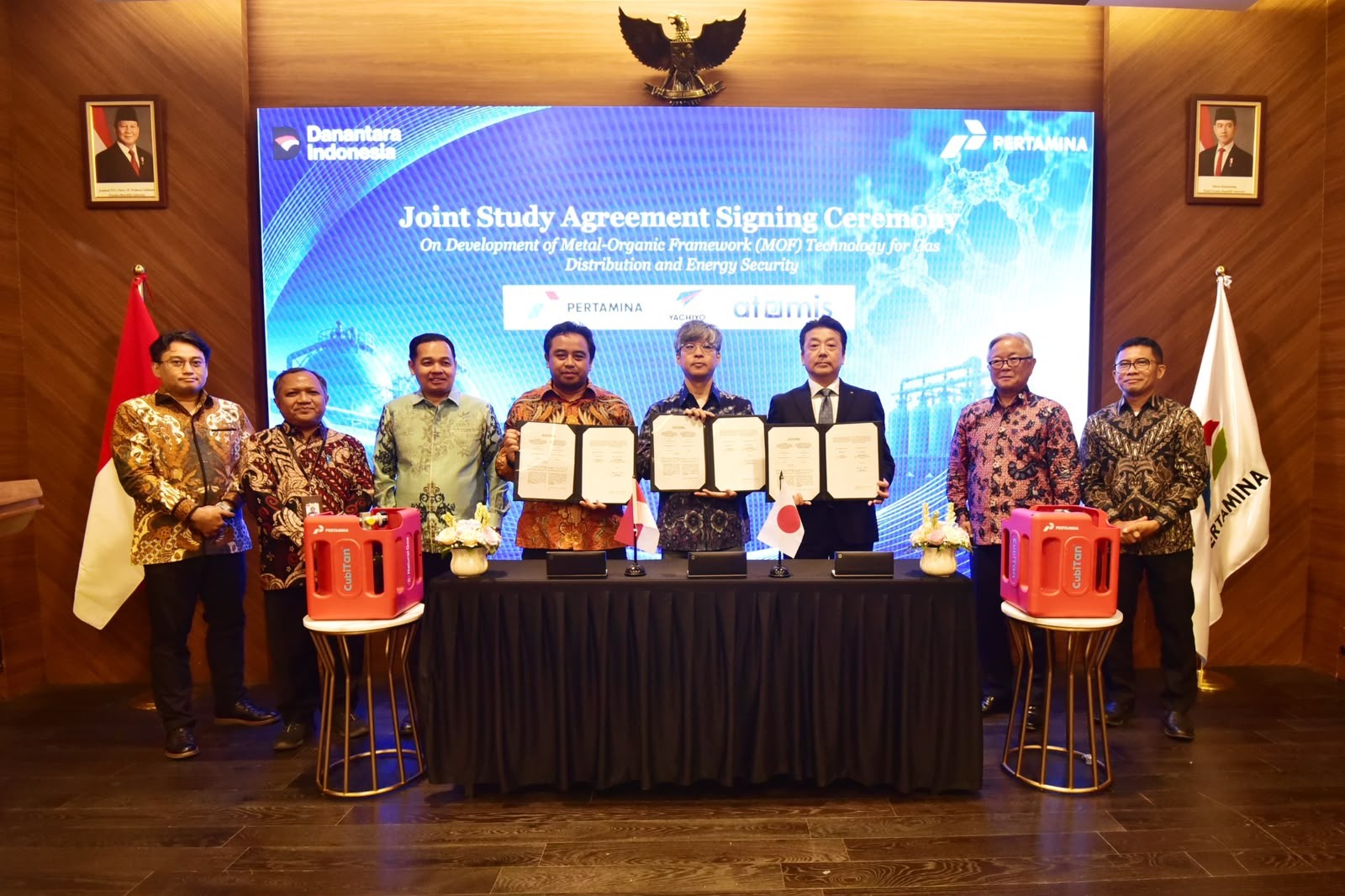 Pertamina Kaji Teknologi Distribusi Gas Bersama Mitra Jepang, Perkuat Ketahanan Energi Nasional. (Foto: Doc Pertamina)